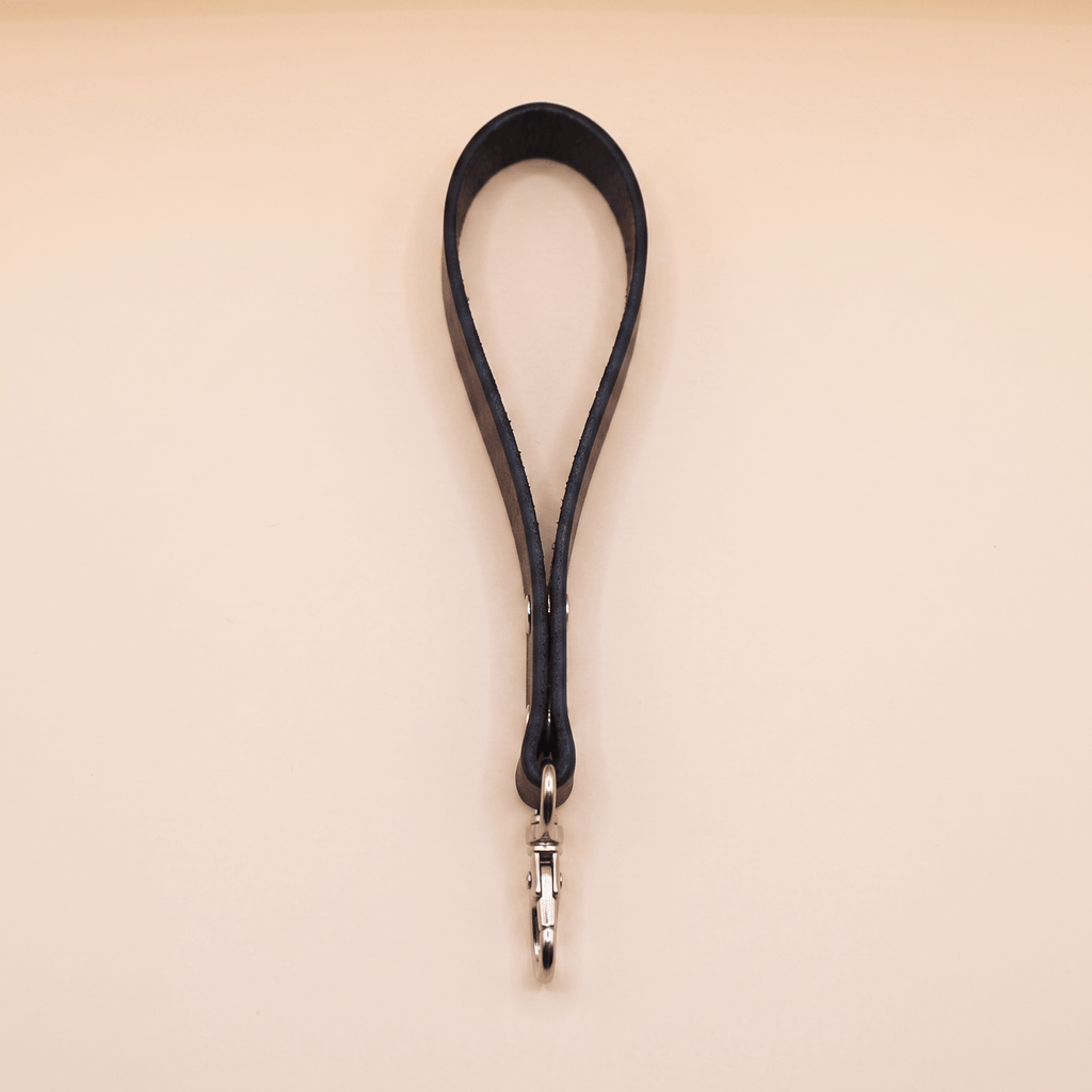 Burgundy Mini BDSM Leather Leash