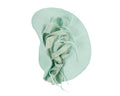 Bespoke light blue fascinator by Cupids Millinery Melbourne