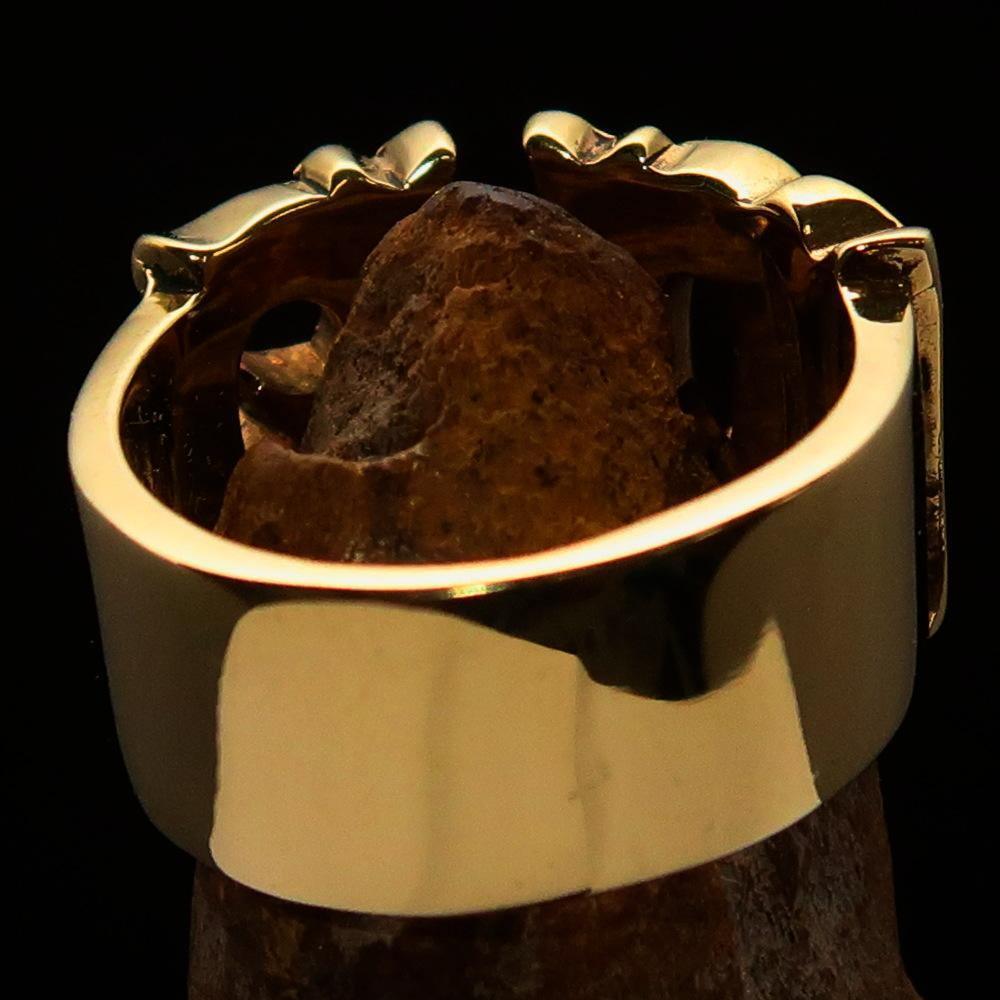 Excellent crafted One Word Love Ring - Solid Brass