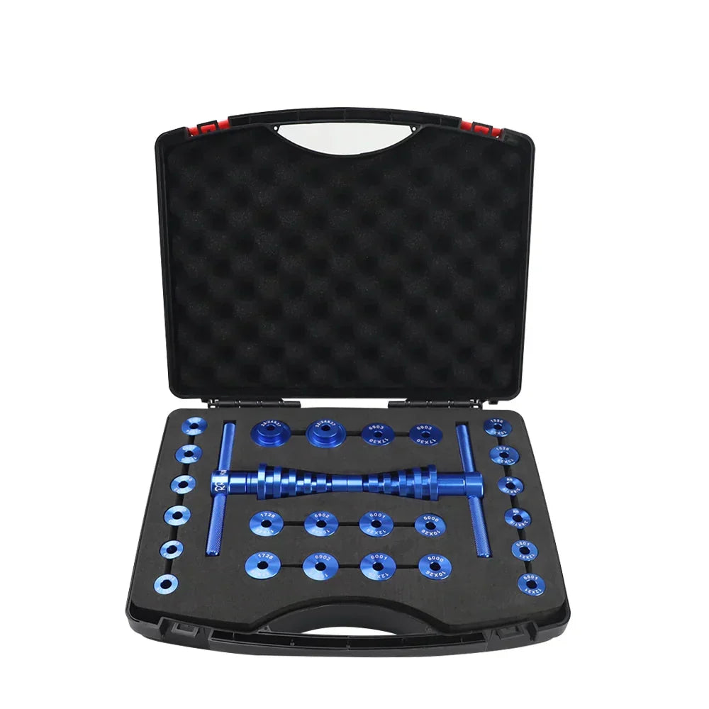 Bicycle Bearing Press Tool Set Installation Removal Kit Blue