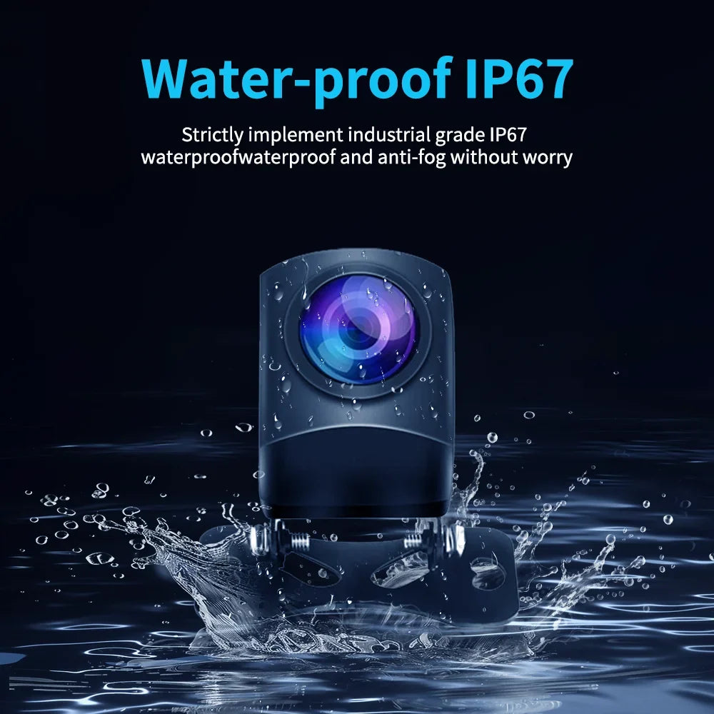 Universal 1080P Rear View Camera AHD 4 Pin 2.5mm HD Black